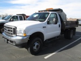 2003 FORD F350 DUMP 4X4