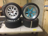 2 TIRES SIZE 195/50R15 2 TIRES SIZE 205/40R16