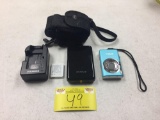 CANON DIGITAL CAMERA/CASE/POLAROID CAMERA/DURACELL BATTERY CHARGER