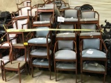 WOODEN WAITING ROOM CHAIRS