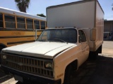 DEALERS/DISMANTLERS ONLY -OFF SITE LOT -1981 CHEV BOX TRUCK