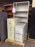 FILE CABINETS/BOOKSHELF