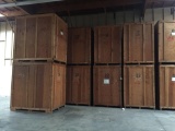 OFFSITE LOT - ASSEMBLED STORAGE CRATES