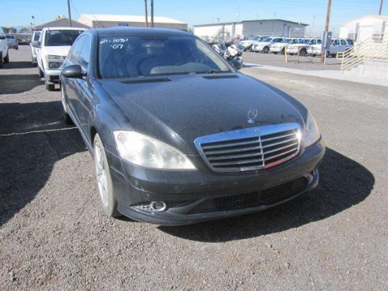 2007 MERCEDES BENZ S550