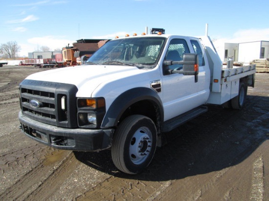 2009 FORD F450 FLATBED