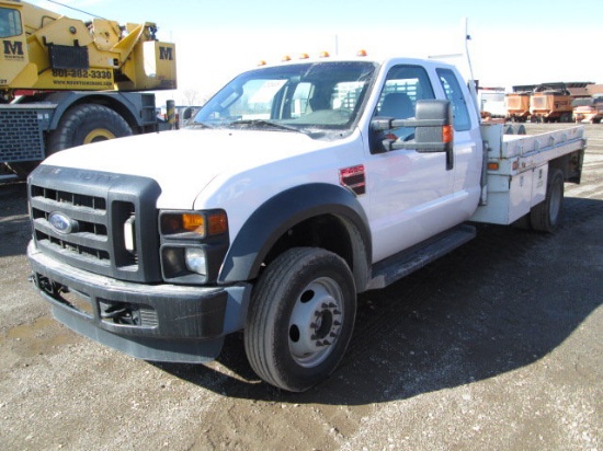 2008 FORD F450 FLATBED