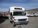 2007 FORD E-450 SHUTTLE BUS