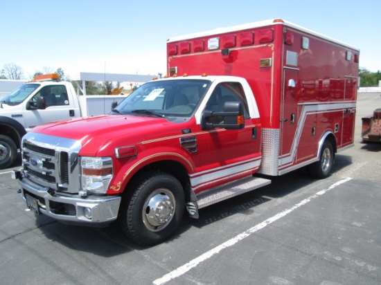 2008 FORD F350 AMBULANCE