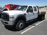 2009 FORD F550 FLATBED