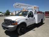 2000 FORD F550 BUCKET TRK