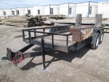 2001 FLATBED TRAILER