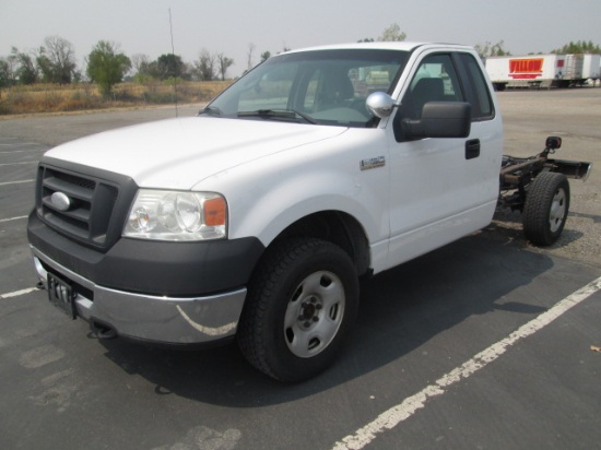 2007 FORD F150 CAB & CHAS