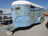 1981 SUNDOWNER HORSE TRAILER