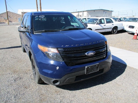 2014 FORD INTERCEPTOR SUV