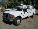 2000 FORD F-550SD UTILITY
