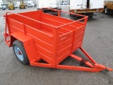 SINGLE AXLE TRAILER