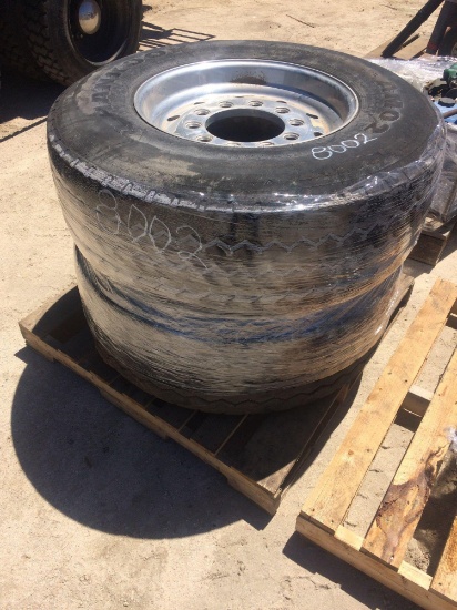 PALLET OF WHEELS & TIRES