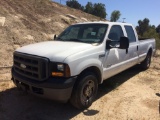 DEALERS / DISMANTLERS ONLY - 2007 FORD F250 XL