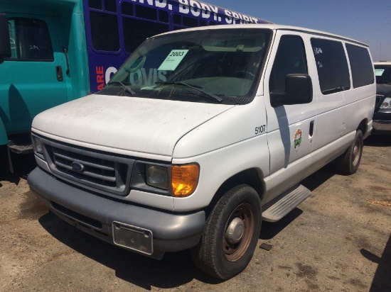 2006 FORD E150XL PASS VAN