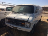 1978 DODGE CARGO VAN