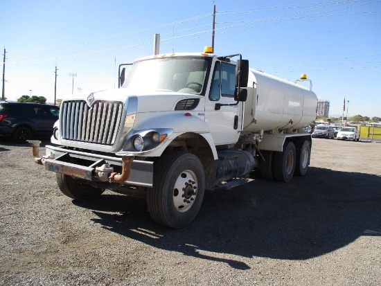 2009 INTL 7500 WATER TRUCK