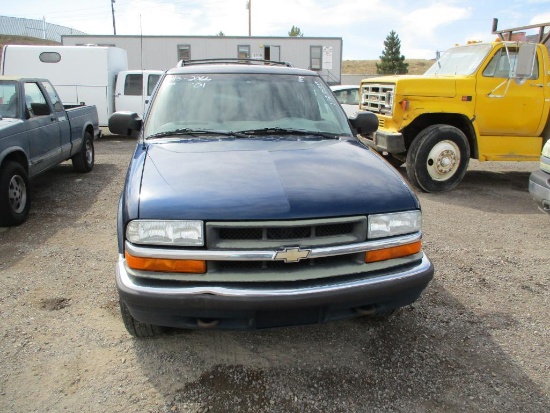 2001 CHEV S-10 BLAZER