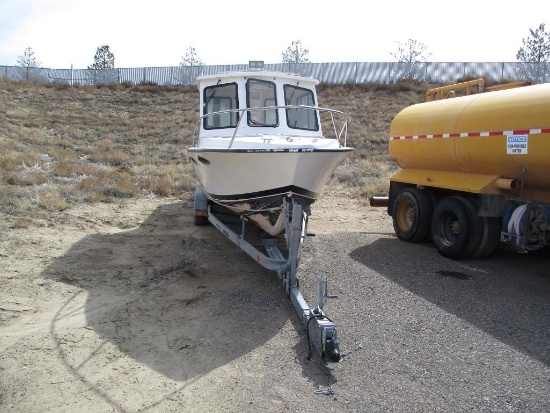 1993 OFFSHORE YACHT 28' W/TRAILER