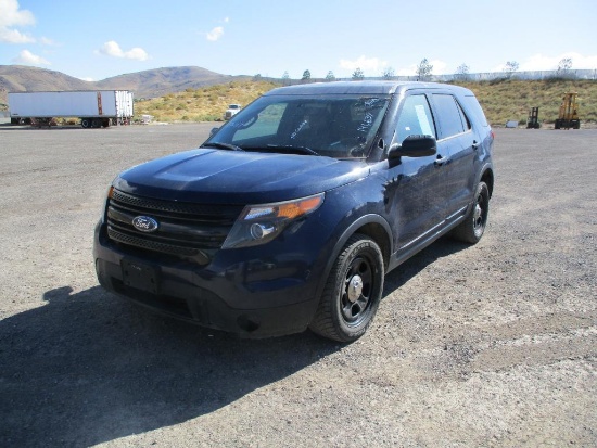 2013 FORD INTERCEPTOR SUV