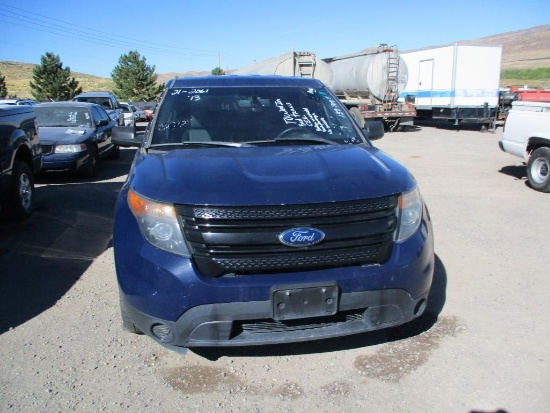 2013 FORD INTERCEPTOR SUV