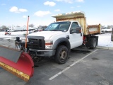 2009 FORD F550 DUMP 4X4