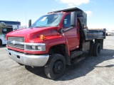 2009 CHEV C5500 DUMP 4X4