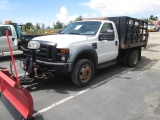 2008 FORD F450 FLATBED