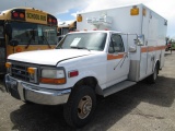 1992 FORD F350 AMBULANCE