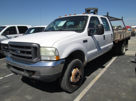 2004 FORD F450 FLATBED