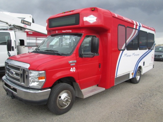 2014 FORD E450 SHUTTLE BS