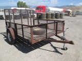 SINGLE AXLE TRAILER