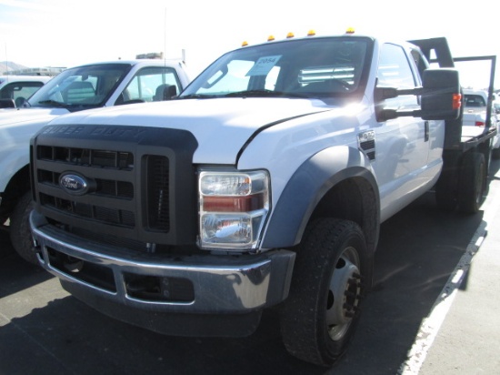 2008 FORD F550 FLATBED