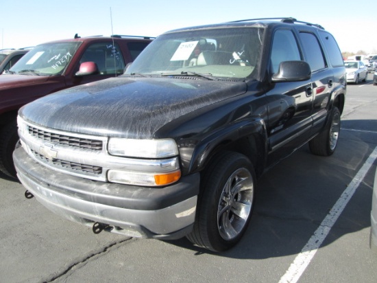 2001 CHEV TAHOE 4X4