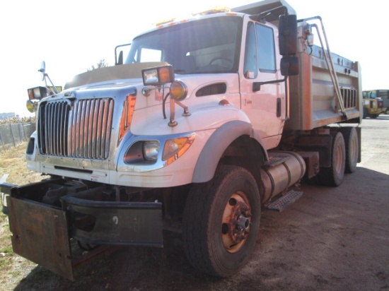 2007 INTL 7600 DUMP