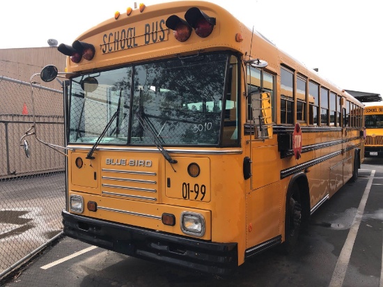 1999 BLUE BIRD SCHOOL BUS