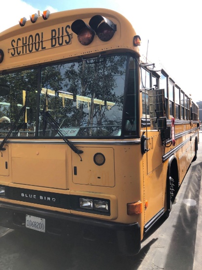 2001 BLUE BIRD SCHOOL BUS