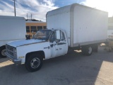 1988 CHEVROLET CUSTOM DELUXE 30 BOX TRUCK - DEALERS / DISMANTLERS ONLY!