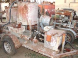 Honda Powered Grout Plant on Trailer