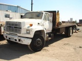 1987 FORD F700 FLATBED