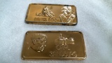 GOLD ROUND AND SILVER