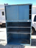 2 METAL WORK CABINETS