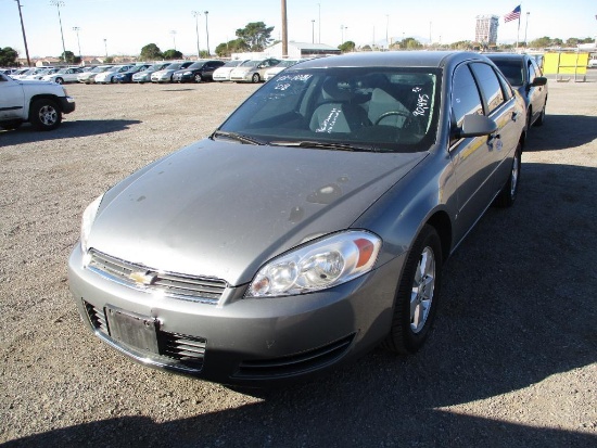 YEAR 2008 MAKE CHEV MODEL IMPALA LT VIN 2G1WT58N081221704 DESCRIPTION PAINT DAMAGE NO CONSOLE