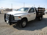 2012 DODGE 3500 STAKEBED