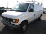 2003 FORD E-350 CARGO VAN