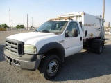 2007 FORD F-450 GARBAGE TRUCK